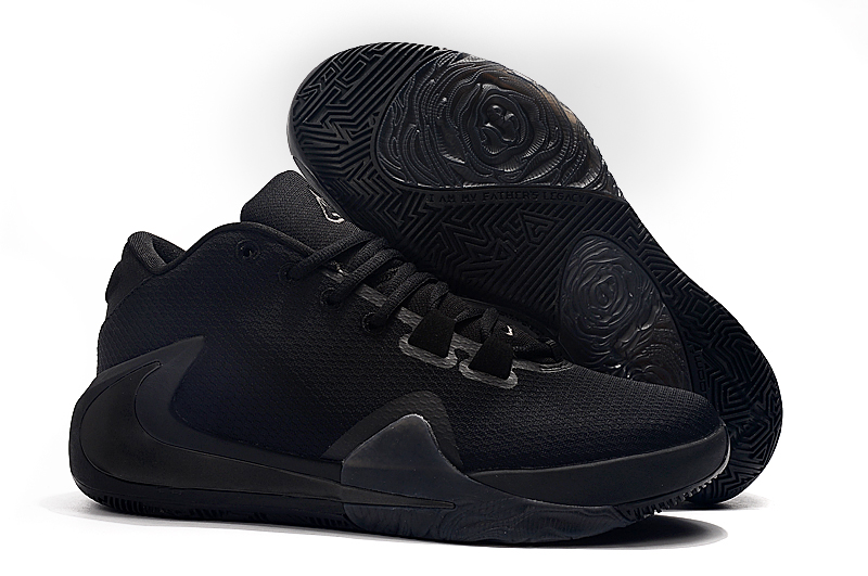 Nike Zoom Freak 1 All Black Shoes